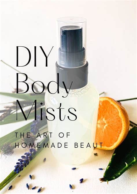 how to apply body mists.